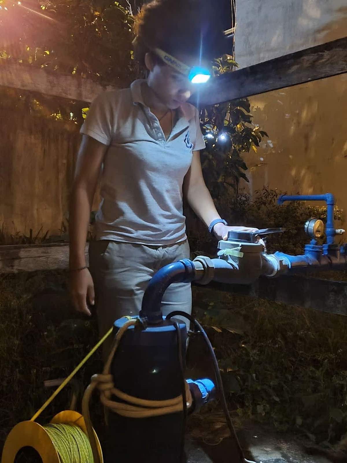 teste de bombeamento